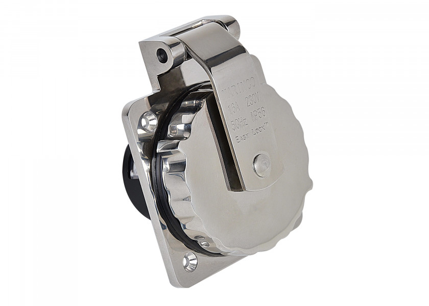 Marinco Steckdose Edelstahl, 32 A