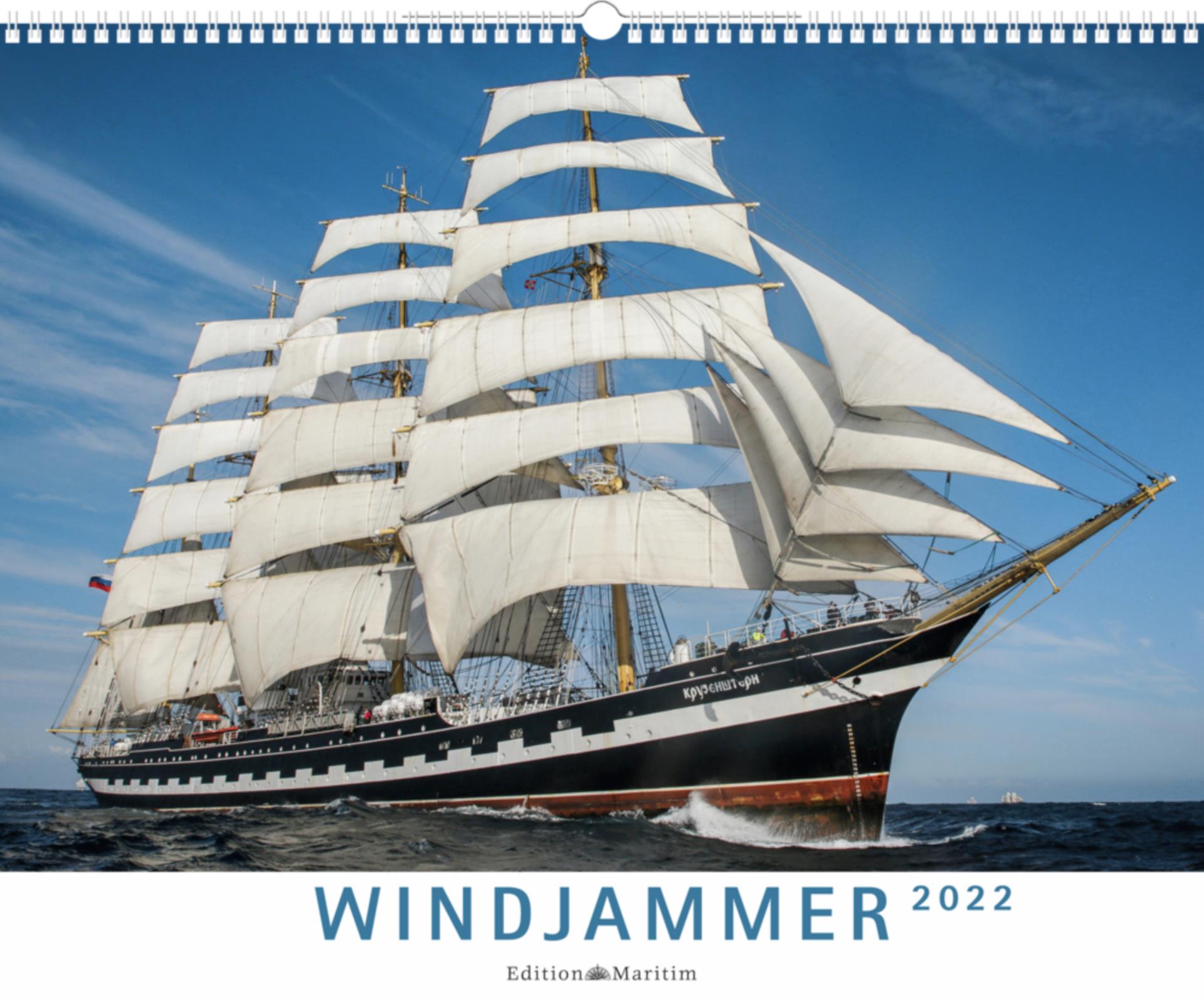 Kalender 2022 "Windjammer"
