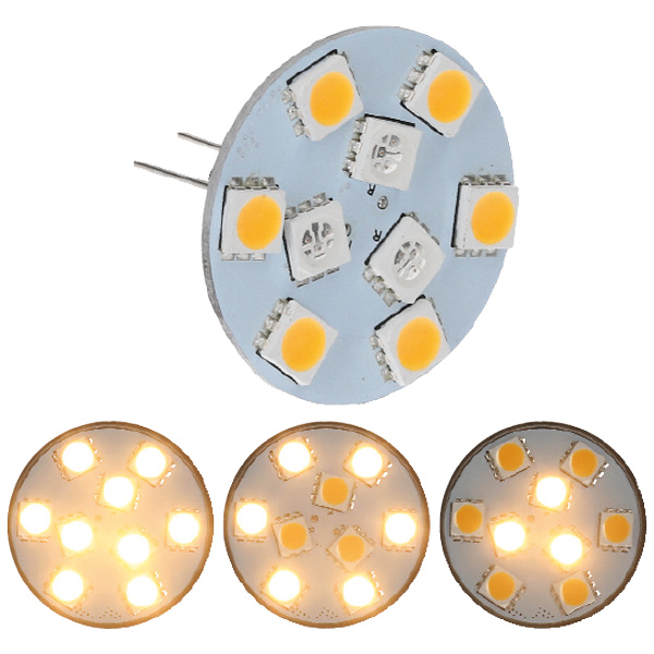 NauticLED G3 rückwärtiger Pin 10-30VDC 3-stufig 0,8/1,4/2,0W