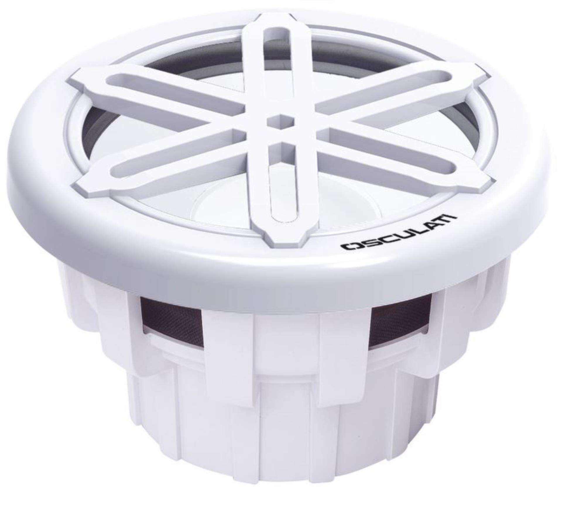 Osculati Marine Subwoofer 8" 200 Watt, Weiss (245 mm x 187 mm)