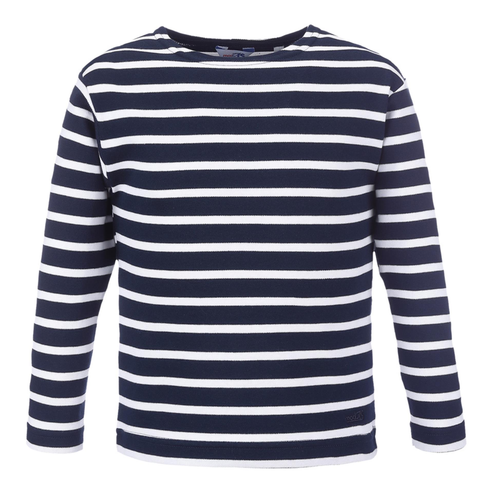 Modas Bretonisches Kinder Shirt blau weiß Gr. 152