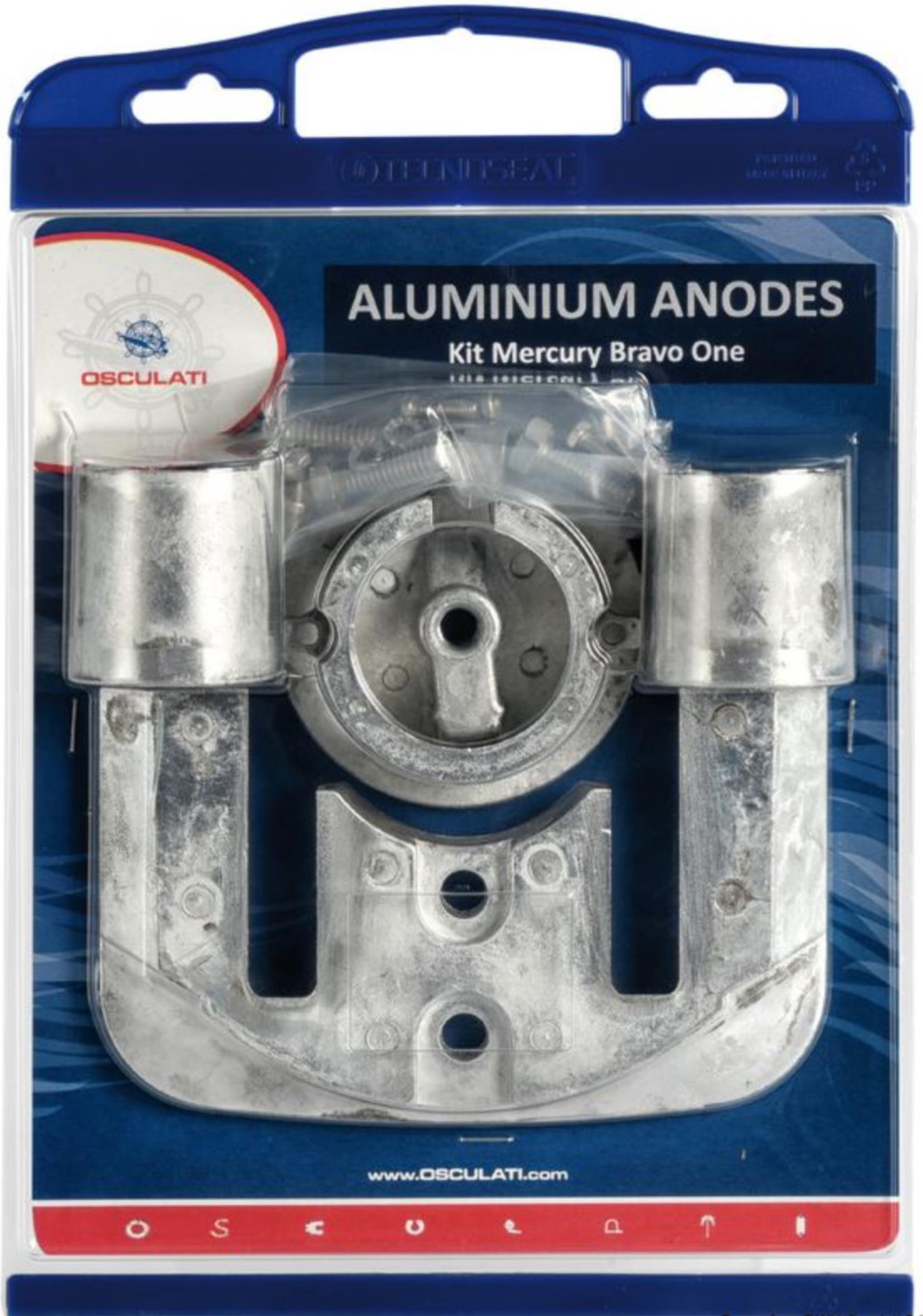 Osculati Aluminium Anodenkit Mercruiser für Bravo I (ab 1988)