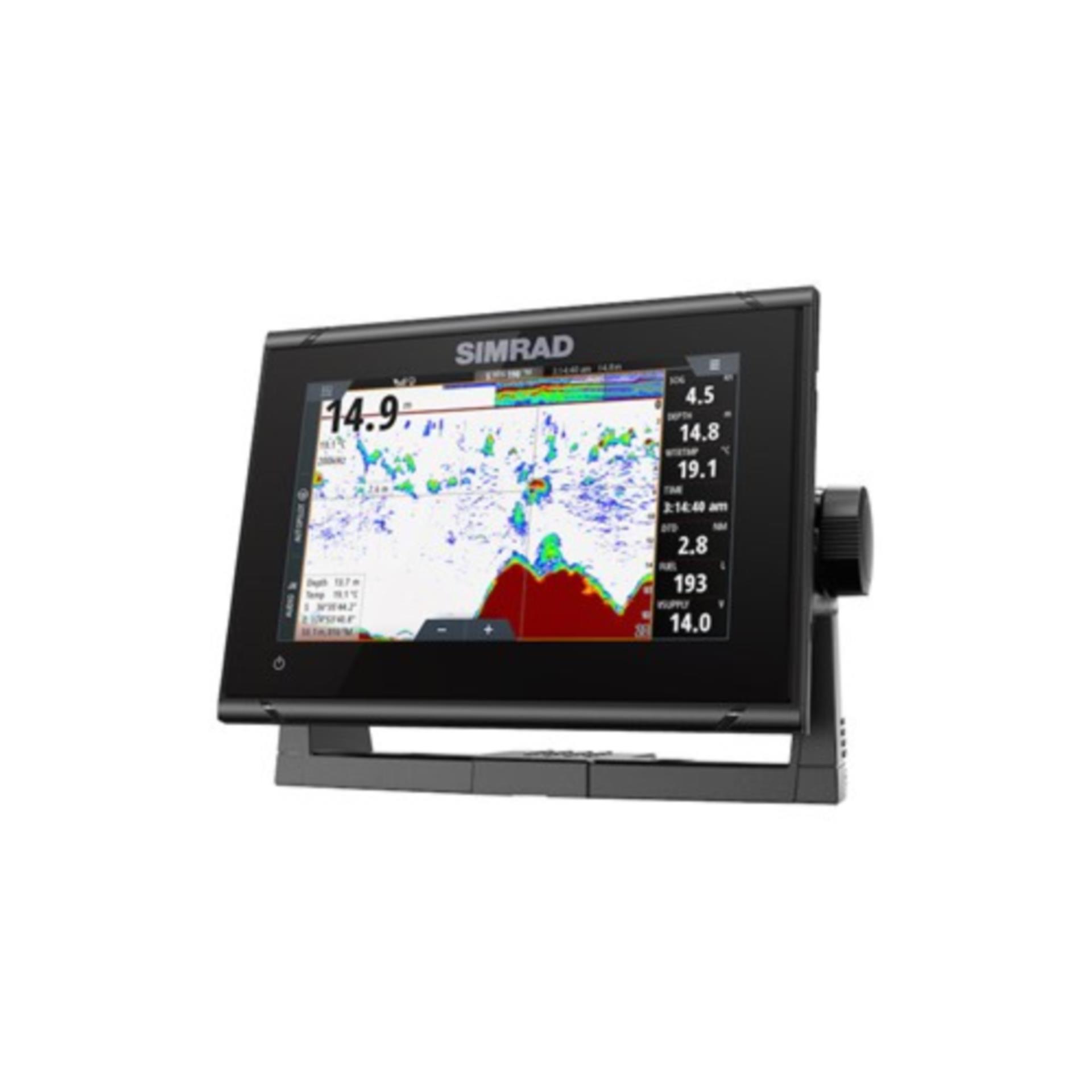 Simrad Go 7 XSR mit HDI Heckgeber