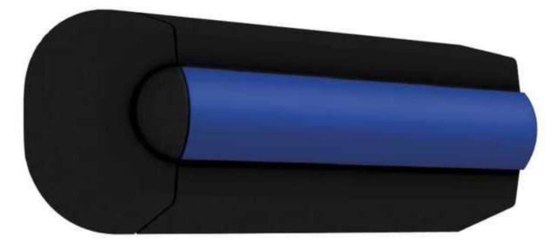 Vetus Endstücke (Paar) für Trap-Basis-Scheuerleiste 55 x 34mm, schwarz