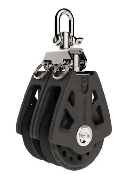 Lewmar Synchro Doppelblock, 50 mm