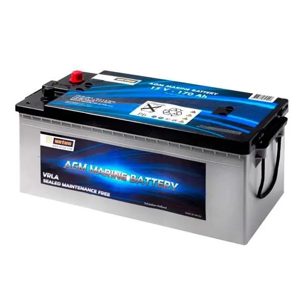 Vetus AGM Batterie 170 Ah, 513 x 223 x 223 mm, 46,6 kg Vetus AGM Batterie 170 Ah, 513 x 223 x 223 mm, 46,6 kg