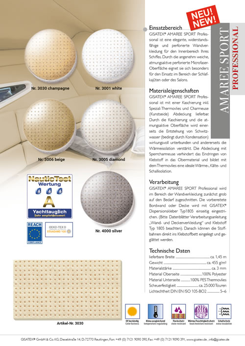 Gisa Tex Gisatex Amaree Sport, diamand