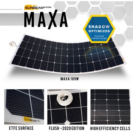 SUNBEAMsystem Solarpanel Sunbeam Maxa 109W