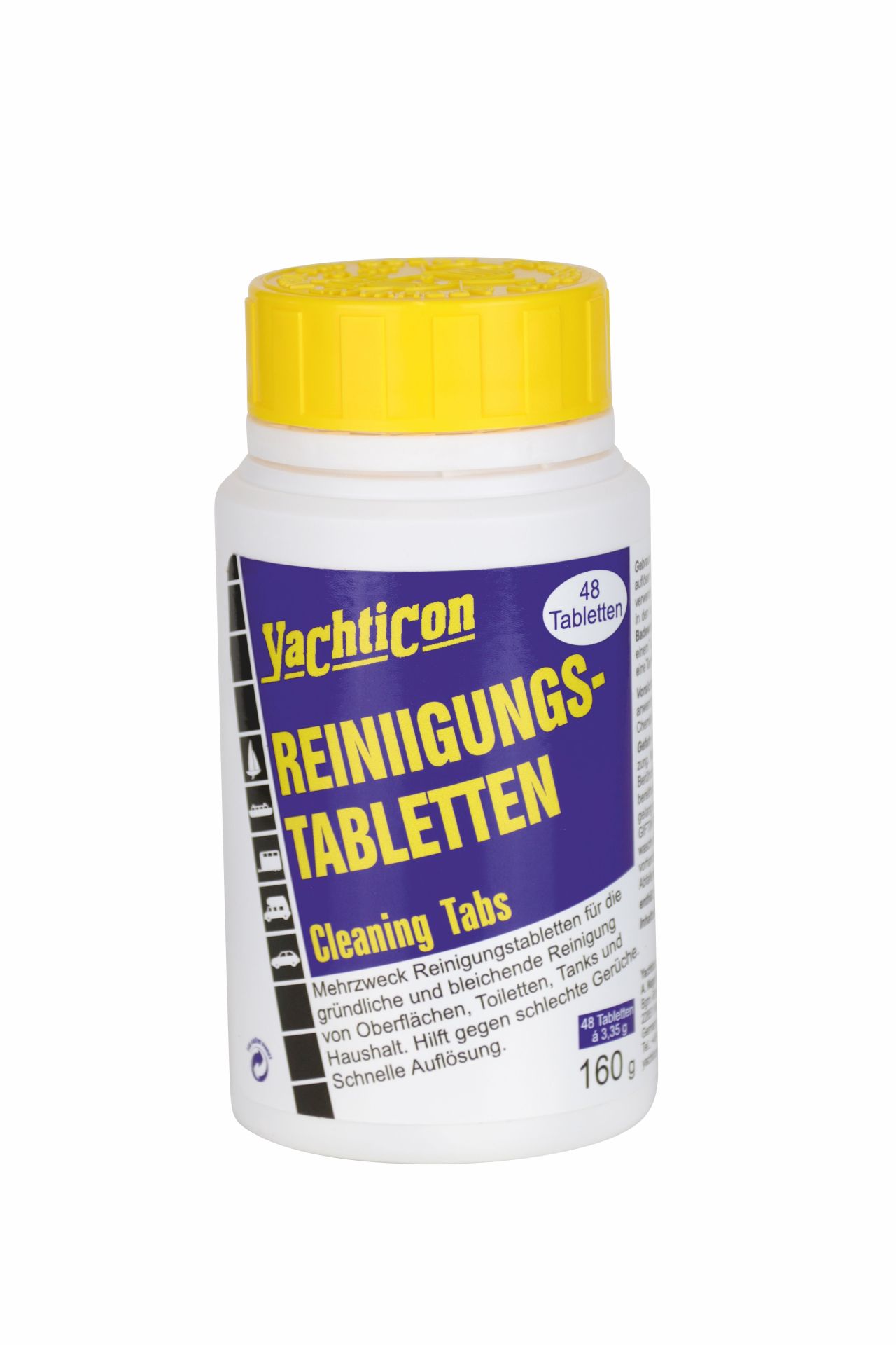 Yachticon Reinigungstabletten, 48 Tabs, 160 gr