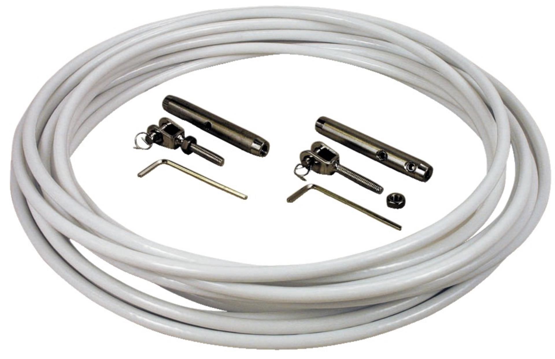 Marinetech Relingsdraht Set Edelstahl (Draht und Terminal´s)