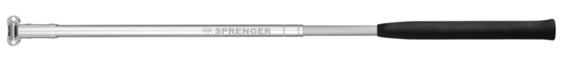 Sprenger Pinnenausleger mit Gummigelenk 90cm