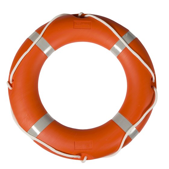 Peters + Bey Rettungsring PB-Buoy, 2,5 kg Hartschale Orange, 45 / 75 cm