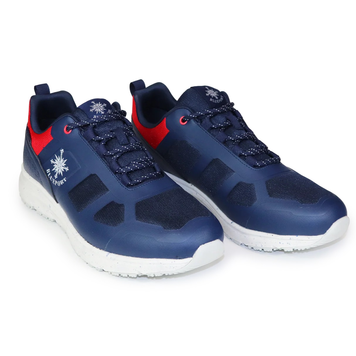 BluePort Grip XWP Wasserfest, Navy / Rot (Größe 42)