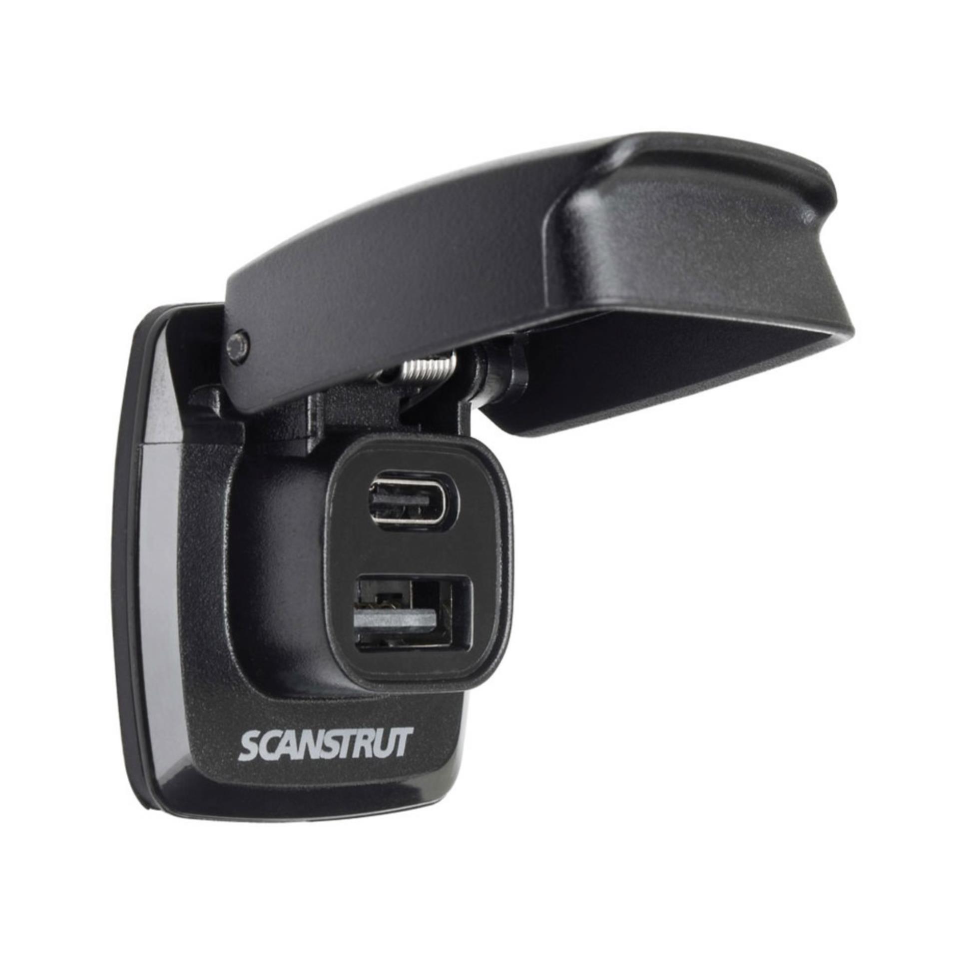 Scanstrut Flip Pro USB-A & USB-C-Steckdose, wasserdicht