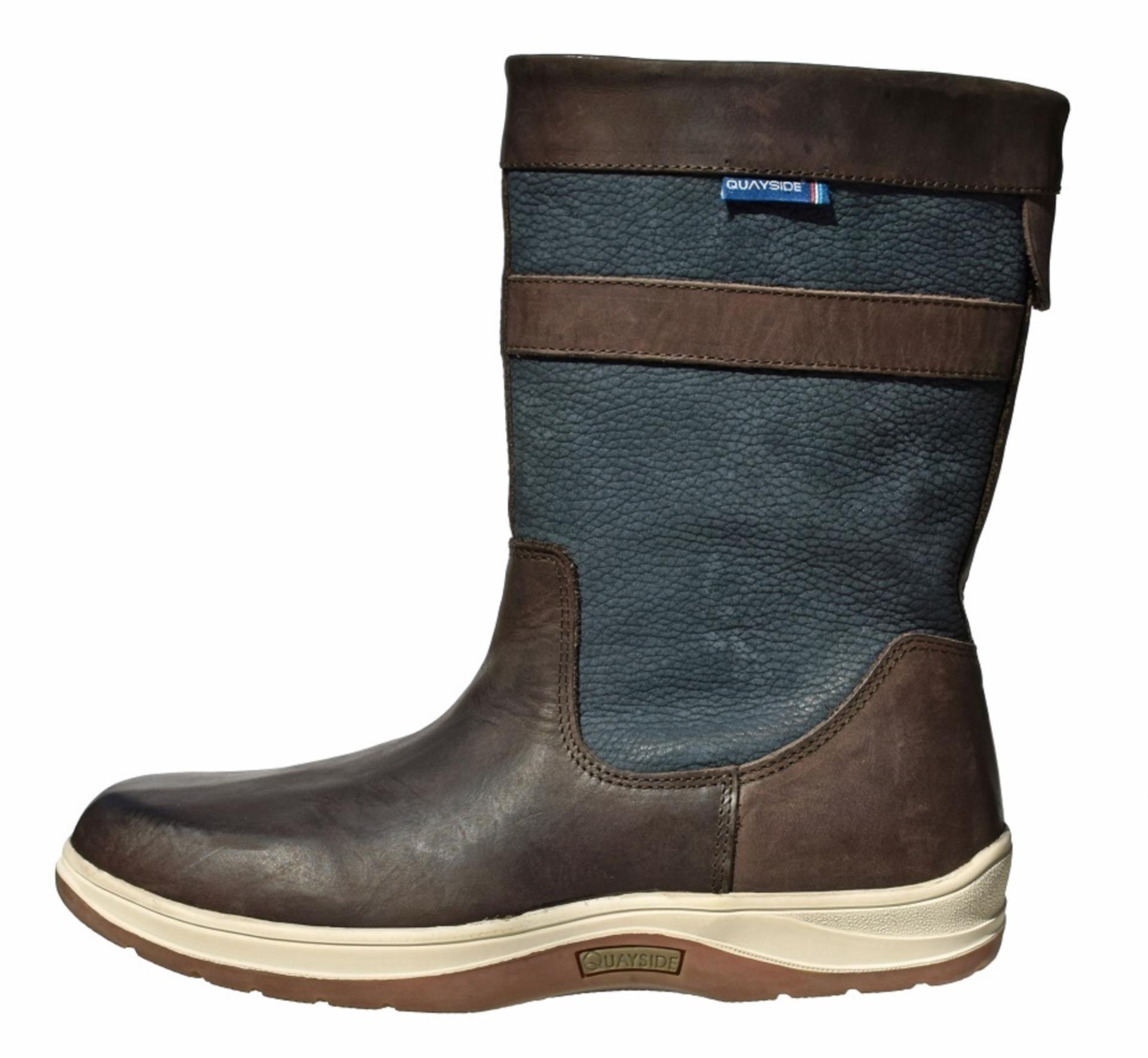 Kurzschaft Seestiefel navy/chestnut 43