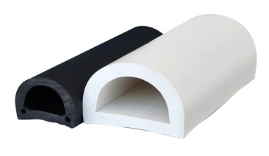 Allpa Stegfender Scheuerleiste, 60 x 40 mm schwarz (16 Meter)