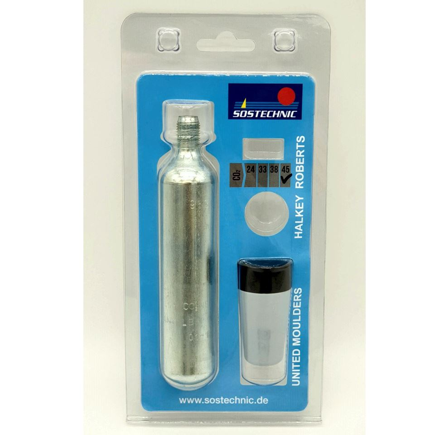 SOSTechnic Reservesatz, Co²  Patrone 45 gr. mit UM Pro Sensor