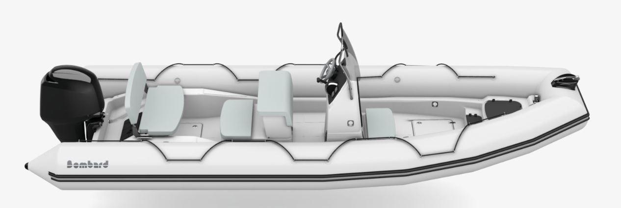 Bombard Sunrider 700 NEO hellgrau / Polster h'grau