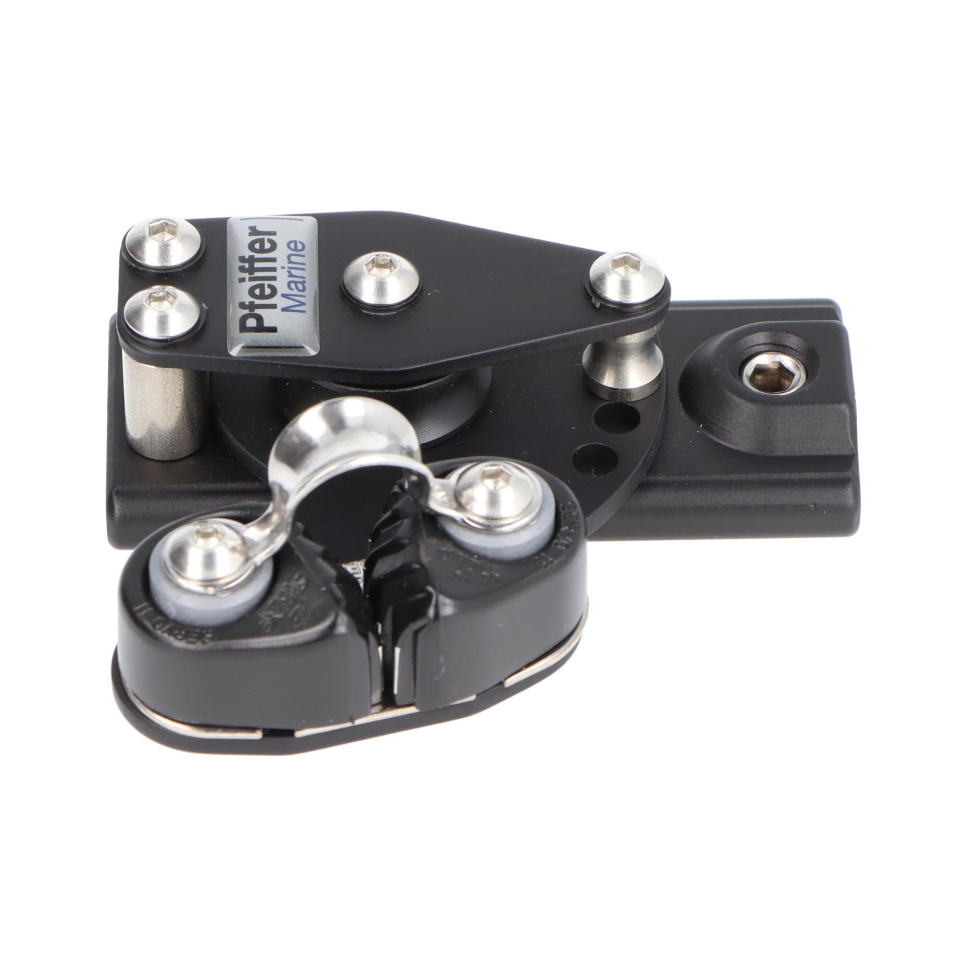Pfeiffer Marine Traveller-Kontrollblock einfach Rolle + Klemme, links 