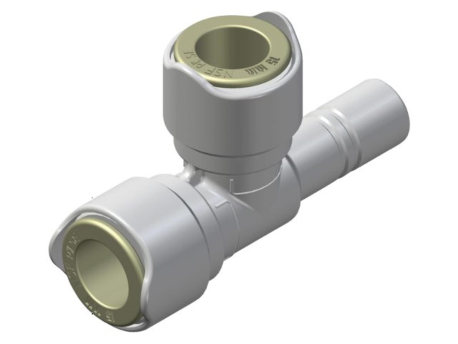 Whale T-Stück 15 - 11 mm, 2 Stück