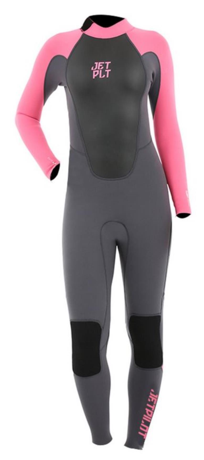 Jetpilot Damen Neoprenanzug "Flight" 3/2 mm Steamer Fullsuit pink L