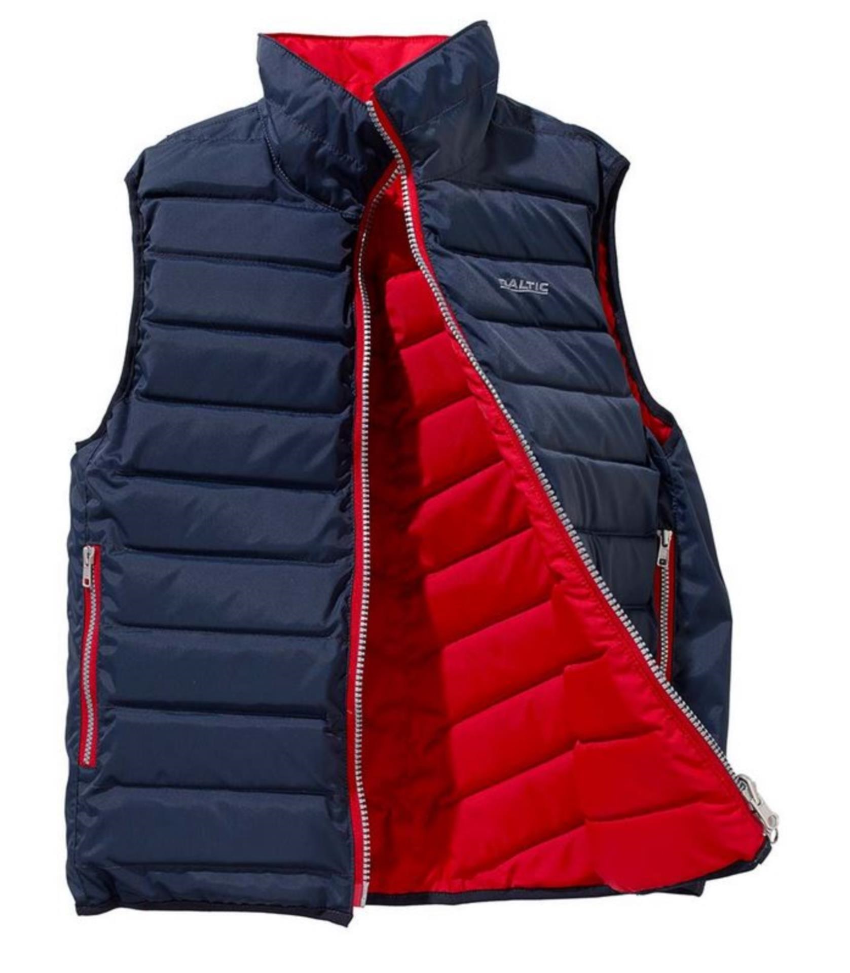 Baltic Weste Flipper navy-rot, L  (80 - 90 kg)