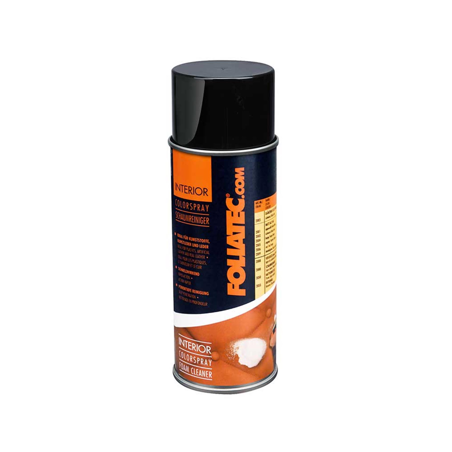 Lederfarbe INTERIOR COLOR SPRAY Schaum Reiniger, 400 ml