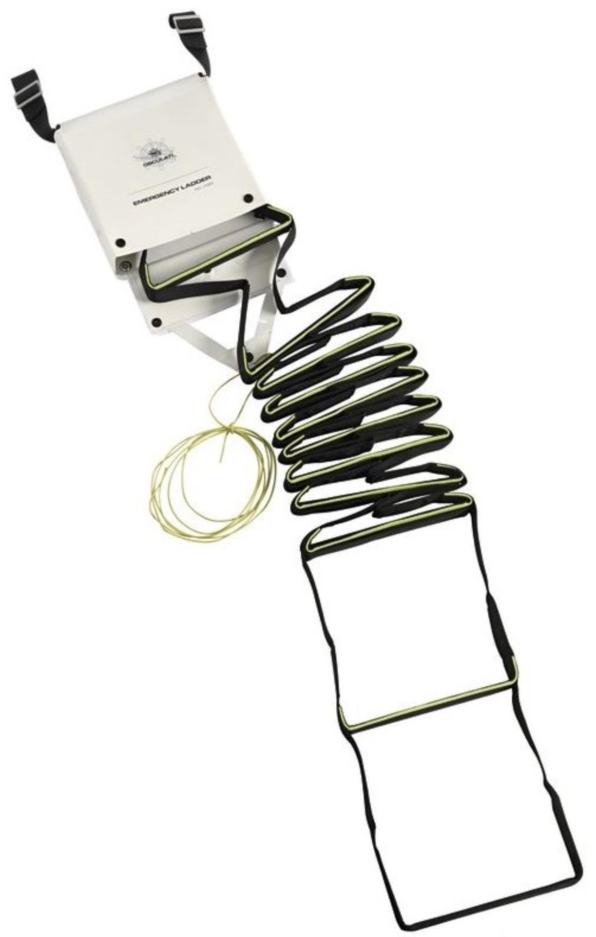 Osculati Rettungsleiter nach ISO15085, 11 Stufen (280 x 254 x 60 mm)