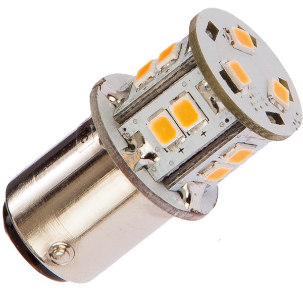 NauticLED BA15D 10-35VDC 1,8W D=19mm L=43mm