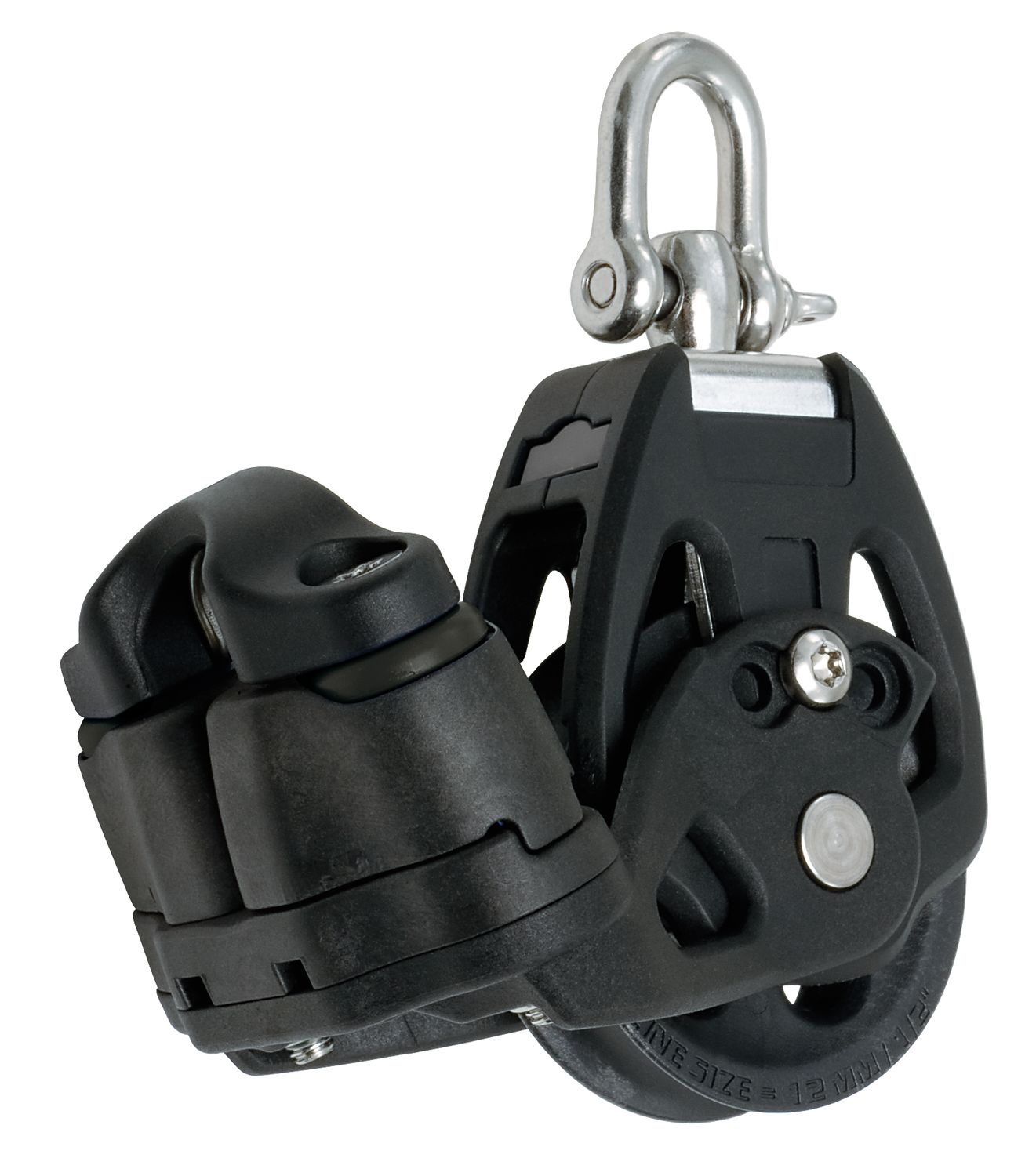 Selden Einfacher Block mit Klemme, 50 mmØ