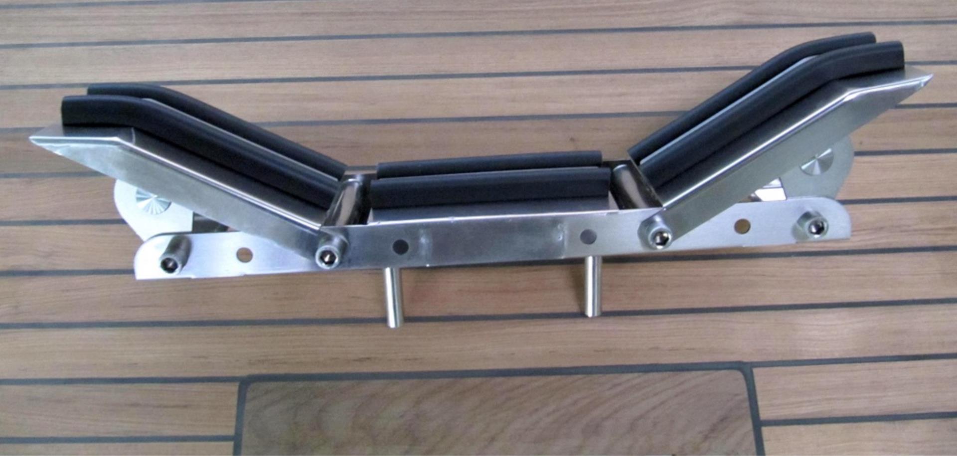 H+B-Technics Edelstahl Beibootauflage