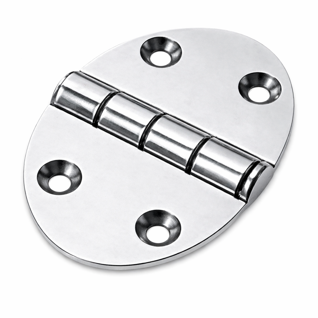 Osculati Edelstahl Schanier, oval 56 x 78 mm