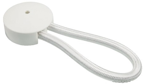 Osculati Elastischer Halter, 80 mm (5 er Pack), weiß