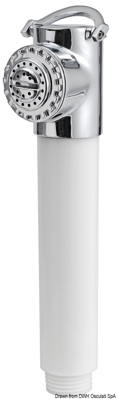 Osculati Cockpitdusche Chrom mit Kasten und Mischer Osculati Cockpitdusche Chrom mit Kasten und Mischer