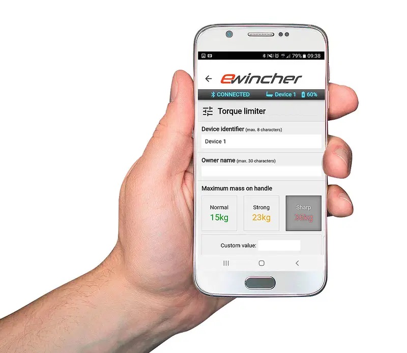 eWincher 2 (Grau / Schwarz), elektrische Winchkurbel eWincher 2 (Grau / Schwarz), elektrische Winchkurbel