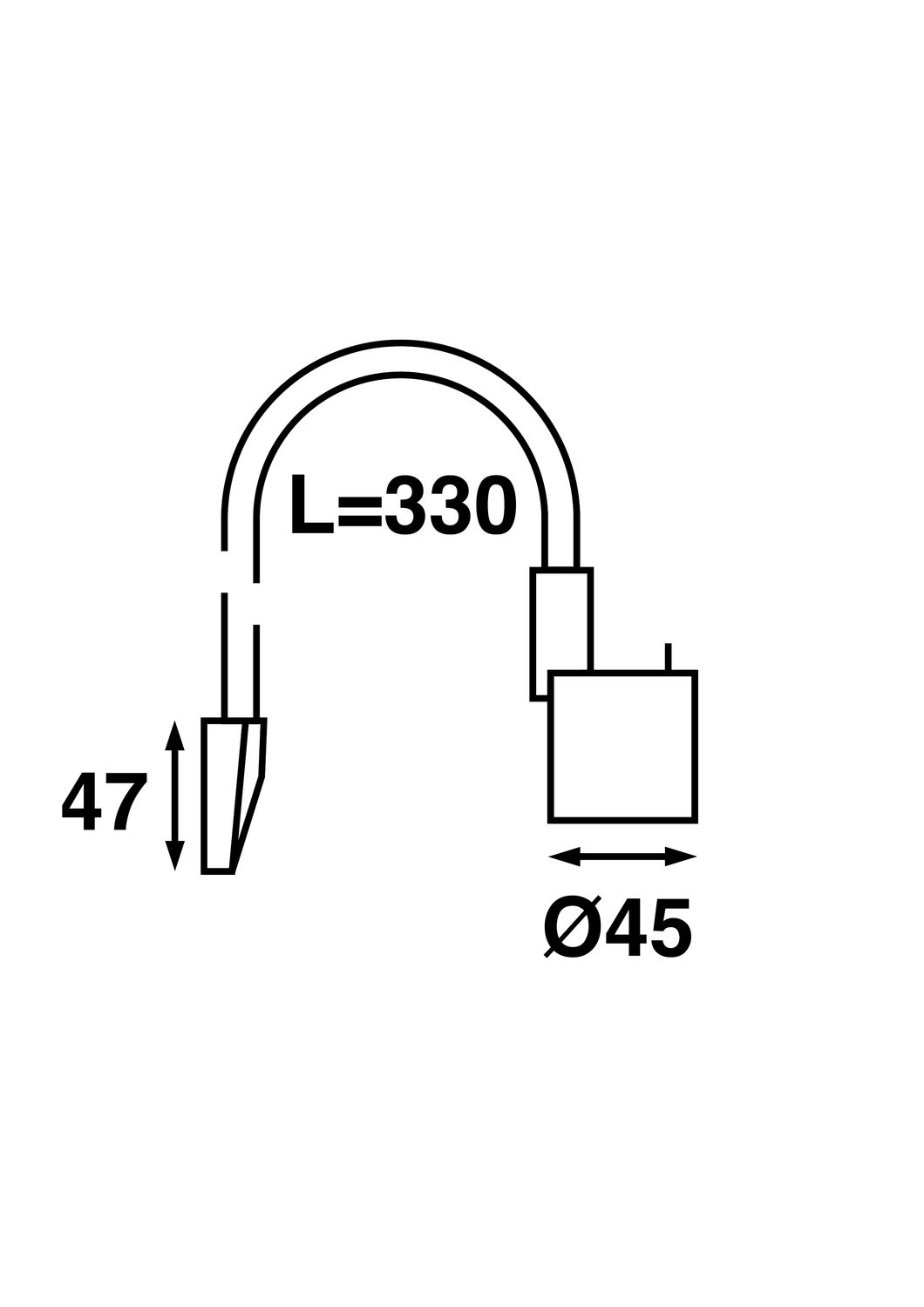 Batsystem LED Kartentischleuchte, silber matt Batsystem LED Kartentischleuchte, silber matt