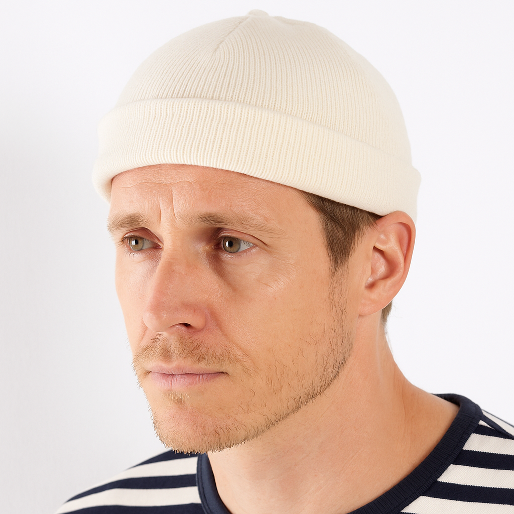 Modas Segler Cap, gebrochen weiss 