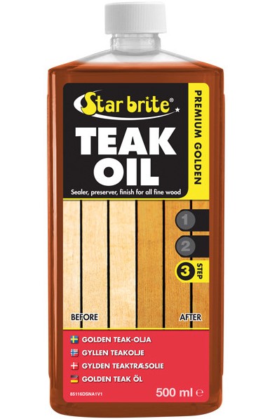 Starbrite Teaköl, 1 ltr.