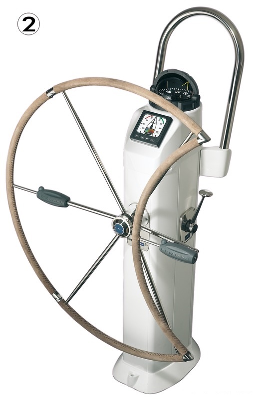 Lewmar faltbares Steuerrad 6-Speichen, 914 mm, 36 "