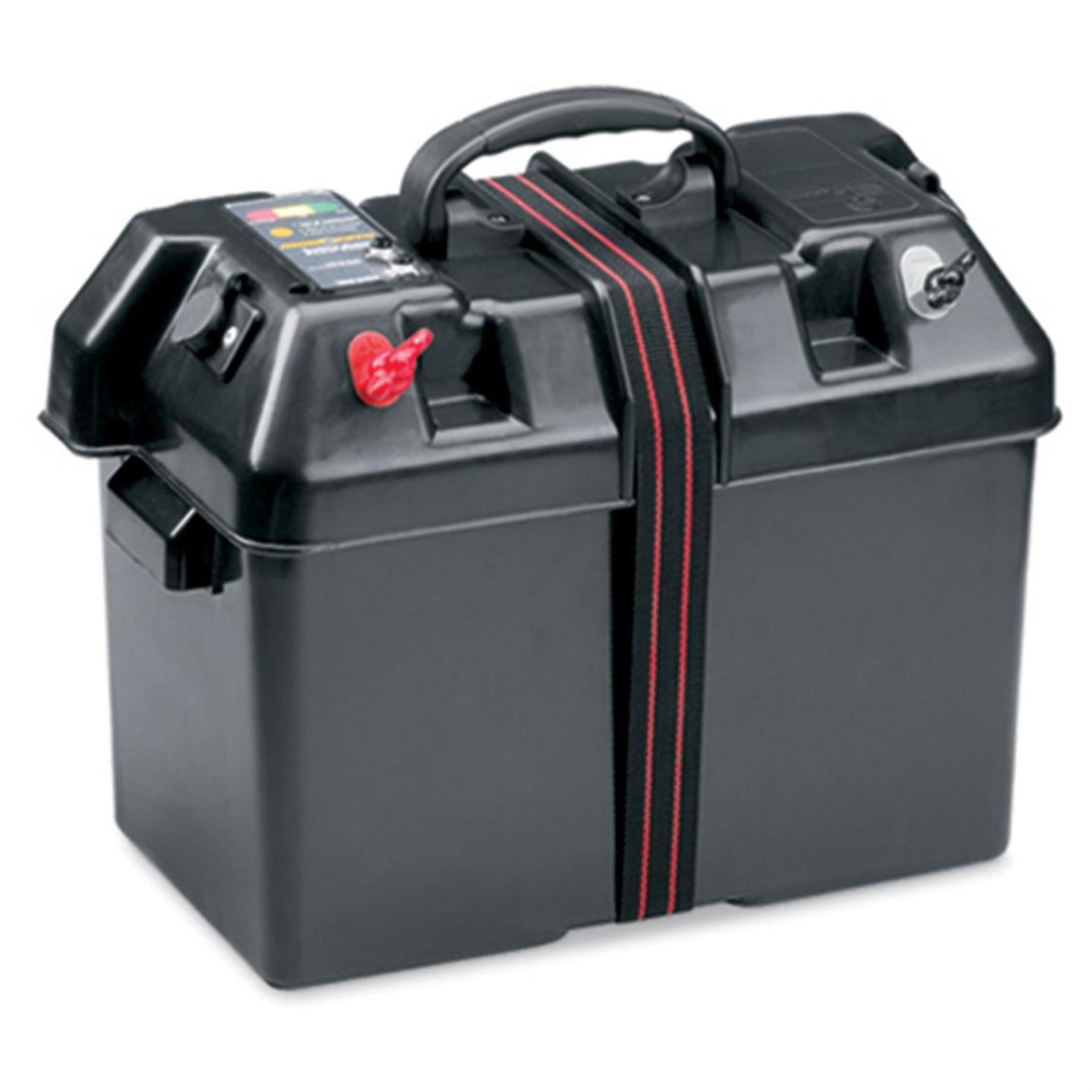 Talamex Batteriebox mit Anschlüssen