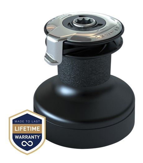 Lewmar Winde Evo, Typ 15 ST, Alu-schwarz Lewmar Winde Evo, Typ 15 ST, Alu-schwarz