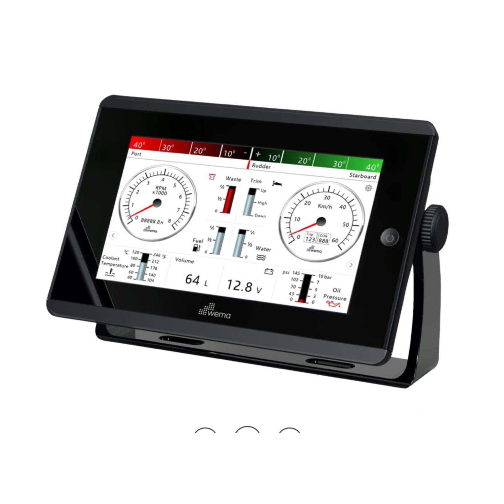 Wema Multifunktionales Touchscreen-Display 7" NMEA2000 Wema Multifunktionales Touchscreen-Display 7" NMEA2000
