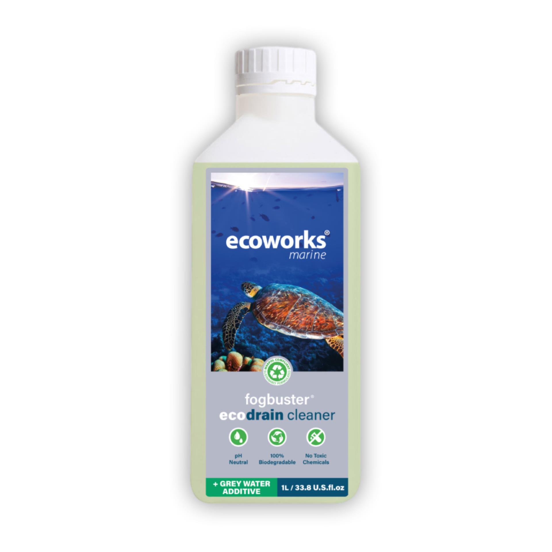 EcoWorks FOG & Grey Water Additive, 1 Liter