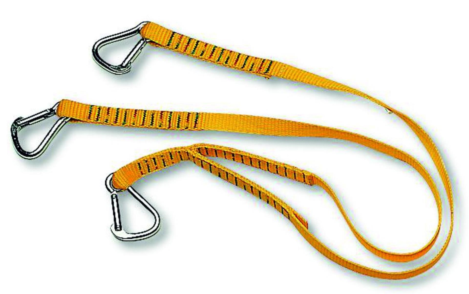 SOSTechnic Lifeline, Sicherheitsleine, 3 Karabiner