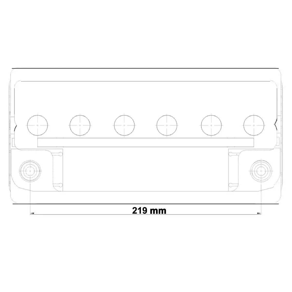 Vetus AGM Batterie 70 Ah, 278 x 175 x 190 mm, 21,2 kg