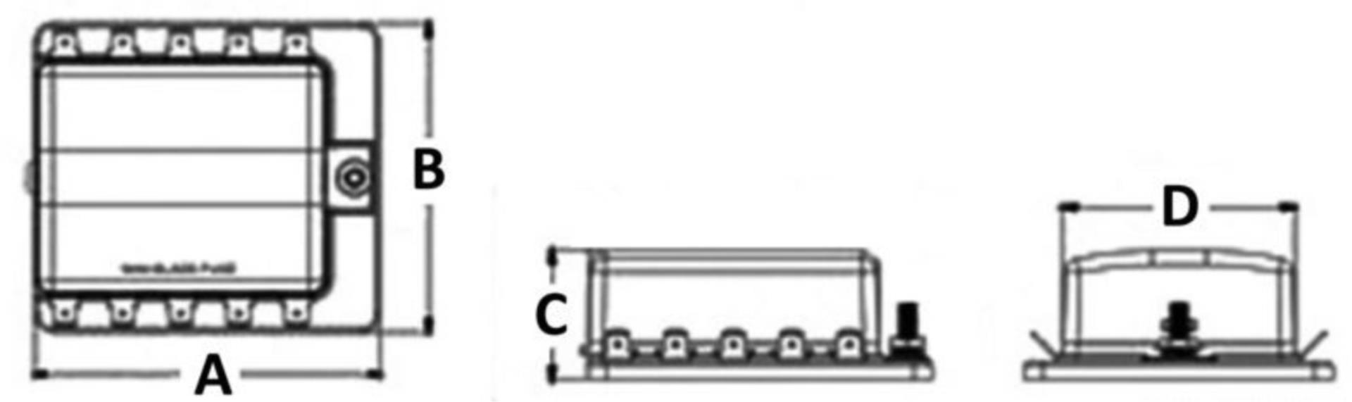Osculati Sicherungshalter 10er mit LED Osculati Sicherungshalter 10er mit LED