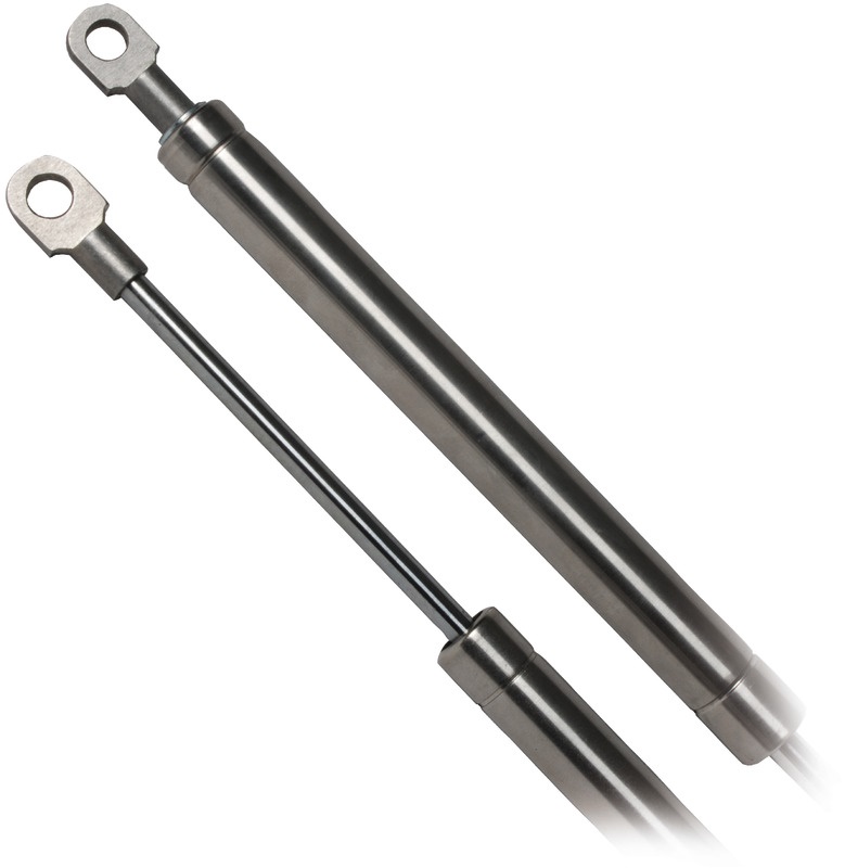 Osculati Gasdruckfeder Edelstahl, 355 mm, Hub 120 N / 12 kg