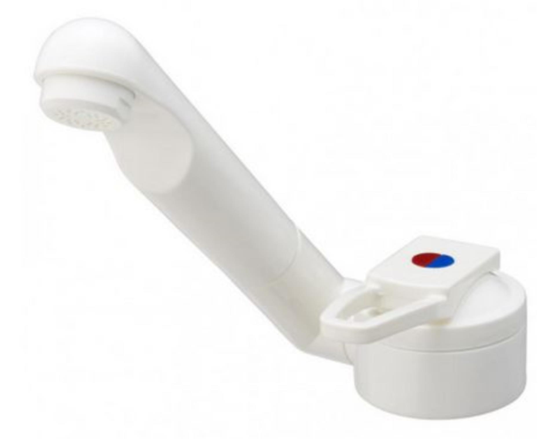 Movera Wasserhahn Reich Keramiko Mono, weiss