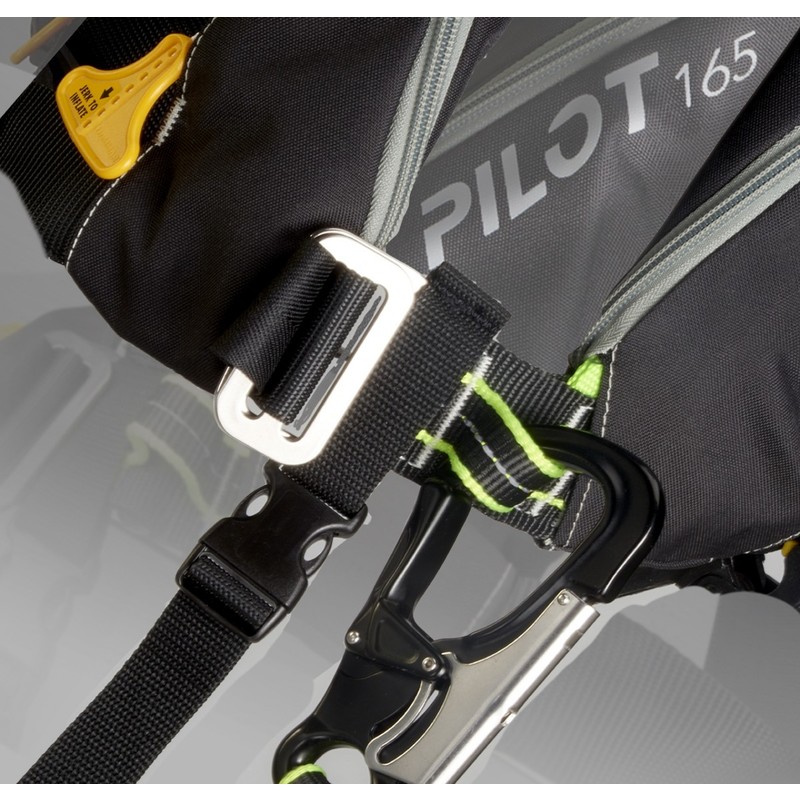 Plastimo Rettungsweste New Pilot 165 N manuell mit D-Ring, rot Plastimo Rettungsweste New Pilot 165 N manuell mit D-Ring, rot