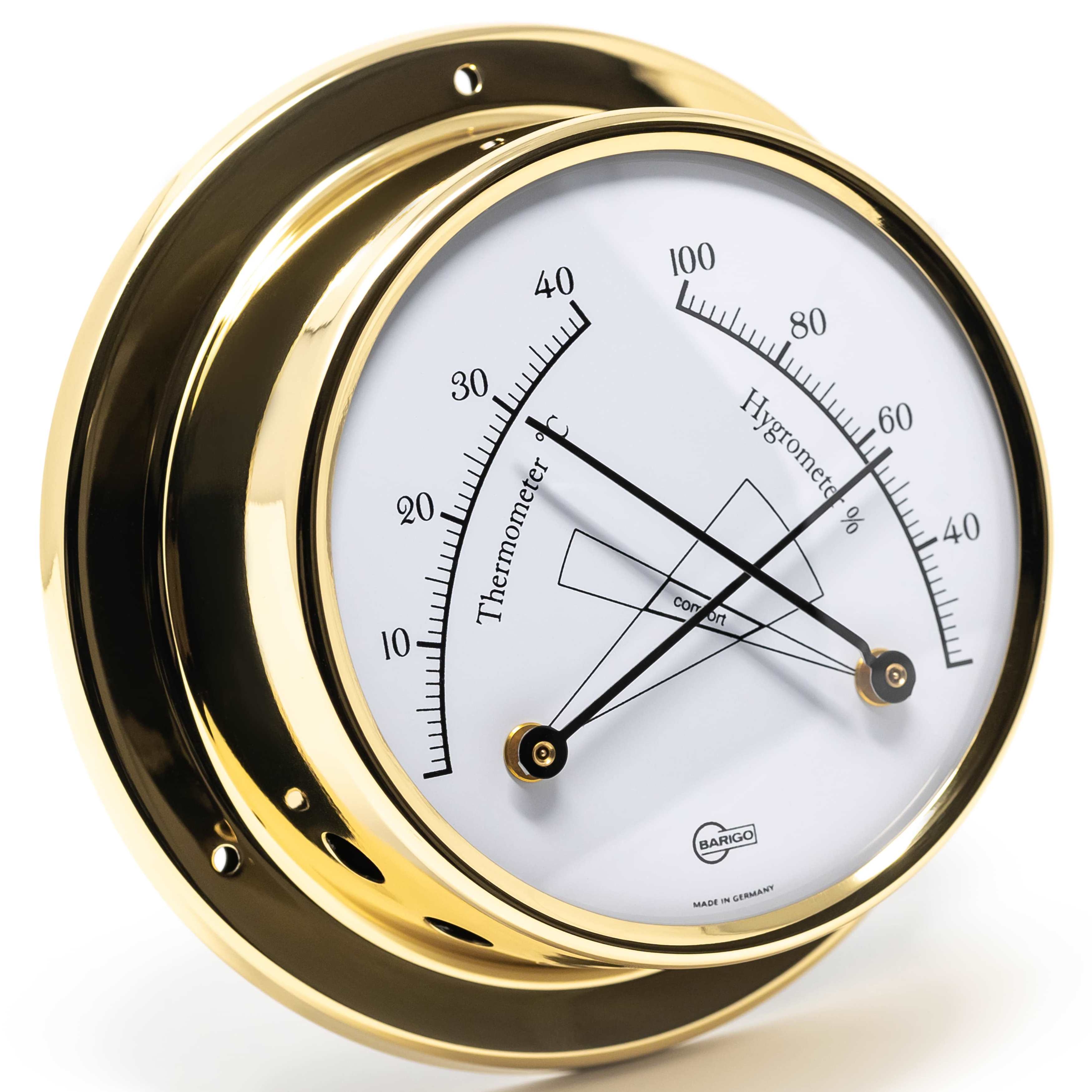 BARIGO 100 Regatta Comfortmeter messing